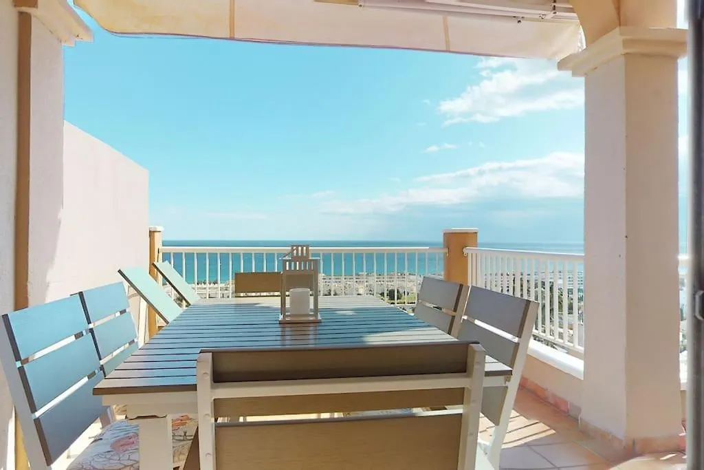 Atico El Mar Mojacar- Marina De La Torre Res. Golf Apartment