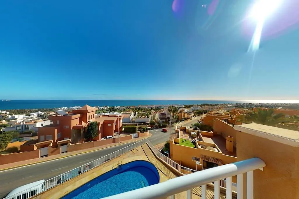 Atico El Mar Mojacar- Marina De La Torre Res. Golf Apartment