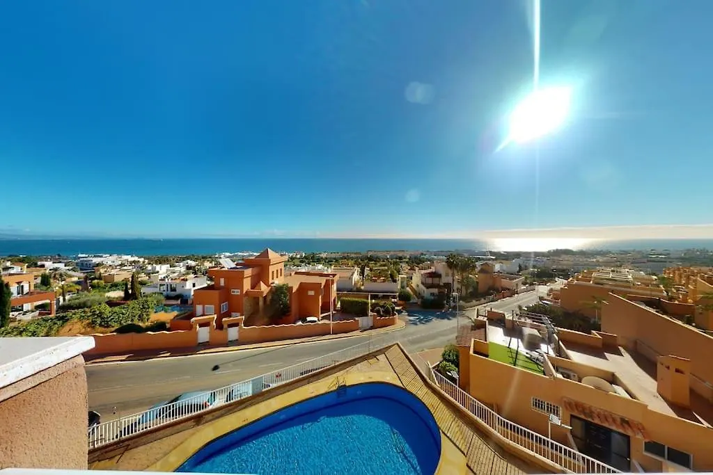 Atico El Mar Mojacar- Marina De La Torre Res. Golf Apartment